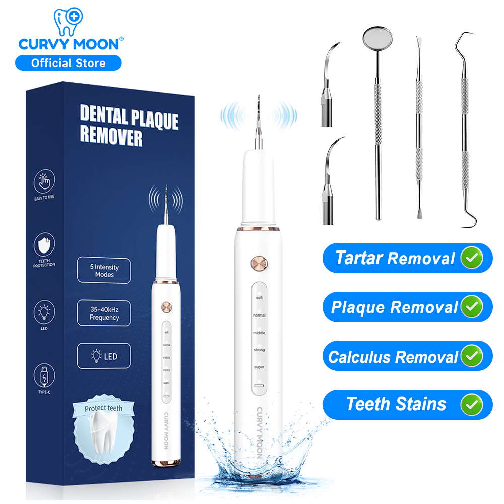 Teeth Whitening Mouthwash - เครื่องทำความสะอาดฟันไฟฟ้า อัลตราโซนิก เครื่องขจัดคราบหินปูน คราบพลัค กำจัดคราบฟัน เครื่องมือทำความสะอาด